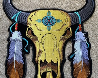 Bull Skull Jacket | Etsy New Zealand