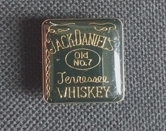 Vintage Jack Daniels Old No 7 Tennessee Whiskey Émail Épinglette Insigne