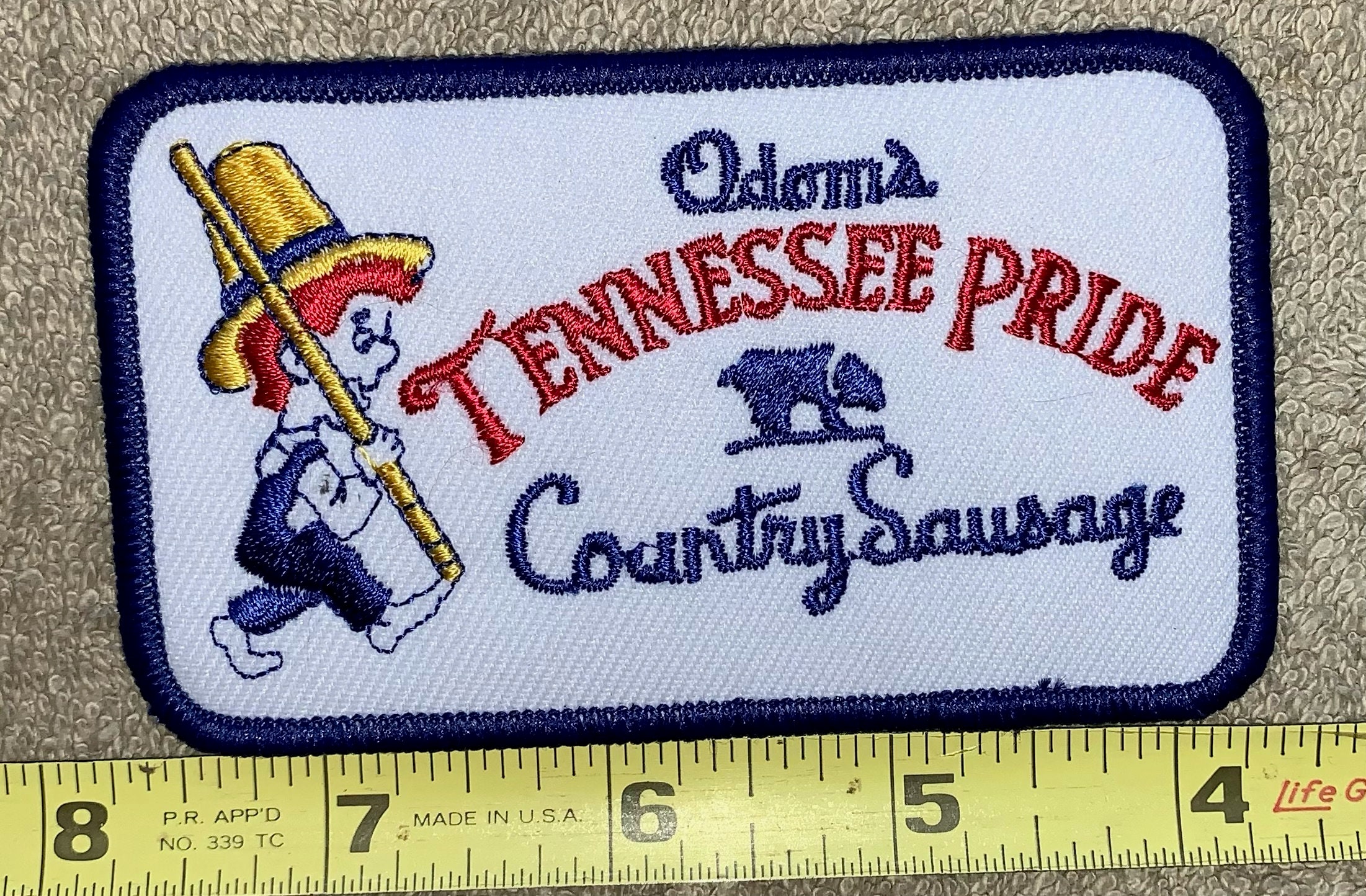 Mr.Donothing ミスタードゥーナッシング ラグ のみ Vintage Odom's Tennessee Pride Sausage Company Advertising Patch