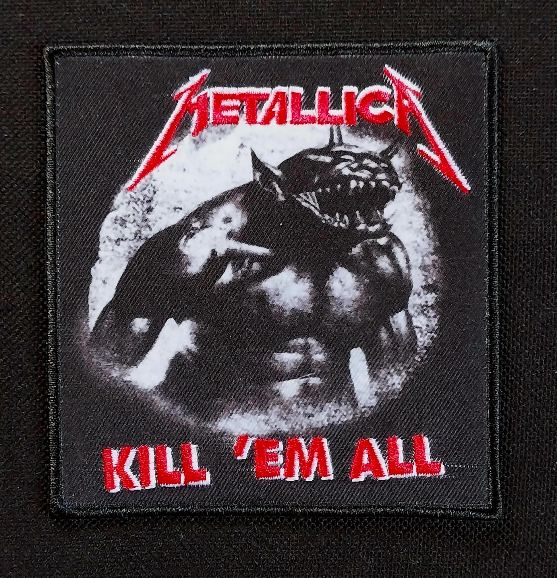 Licensed METALLICA Kill 'em All Jump in the Fire Band Album Art