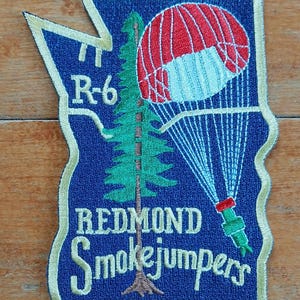 PATCH Redmond Smoke Jumpers California Forest Firefighter