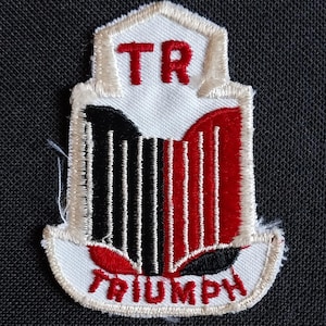 Vintage TRIUMPH Motor Company Automotive Collectors Patch - Embroidered Sew On