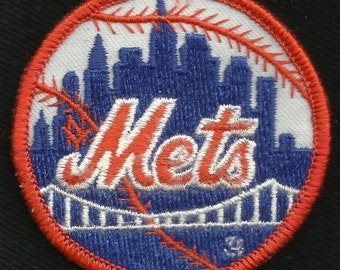 Vintage NEW YORK METS Mlb New Old Stock Baseball Collectors Patch