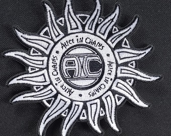 Gelicentieerde Alice In Chains-muziekband Iron On Battle Jacket-patch