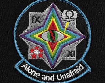 Desert Prowler Alone and Unafraid Collectors Patch