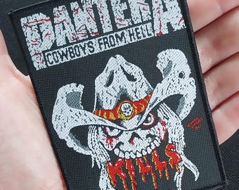 Pantera Cowboys From Hell Patch - CFH American Groove Thrash Metal