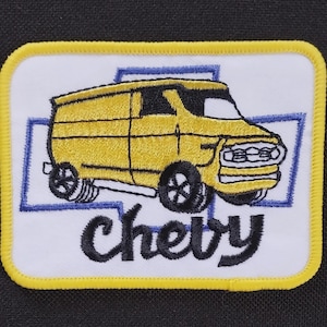 PATCH Vintage Nos New Old Stock Chevy Van zum aufnähen