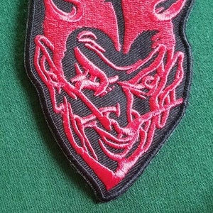 Vintage Patch Devil OUTLAW Biker Motorcycle Hot Rod patch