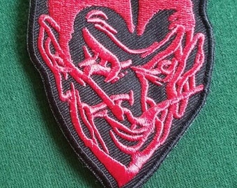 Vintage Patch Devil OUTLAW Biker Motorcycle Hot Rod patch