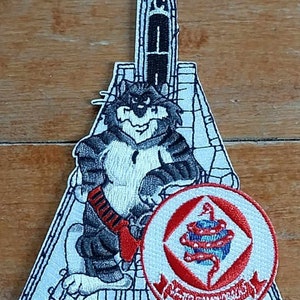F-14 Tomcat Diamondbacks VF Fighter Squadron Collectors LARGE Embroidered Patch