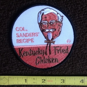 KFC Kentucky Fried Chicken Fast Food Collectors Patch