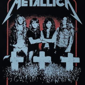 Large Licensed MASTER OF PUPPETS Band Metallica Sew On Battle Jacket Woven Canvas Back Patch