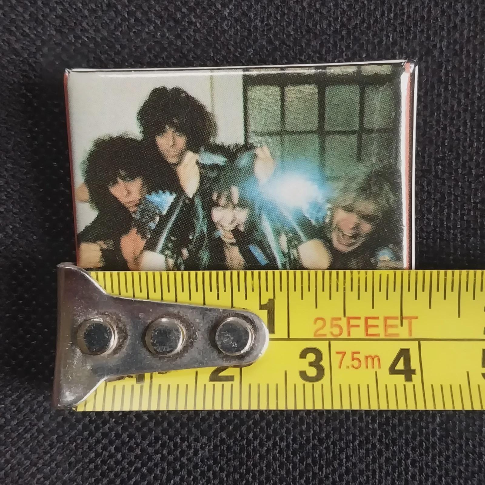 Square Pin Back Rare Vintage W.A.S.P. 1980s Square Pin Pinback Button Badge - Etsy