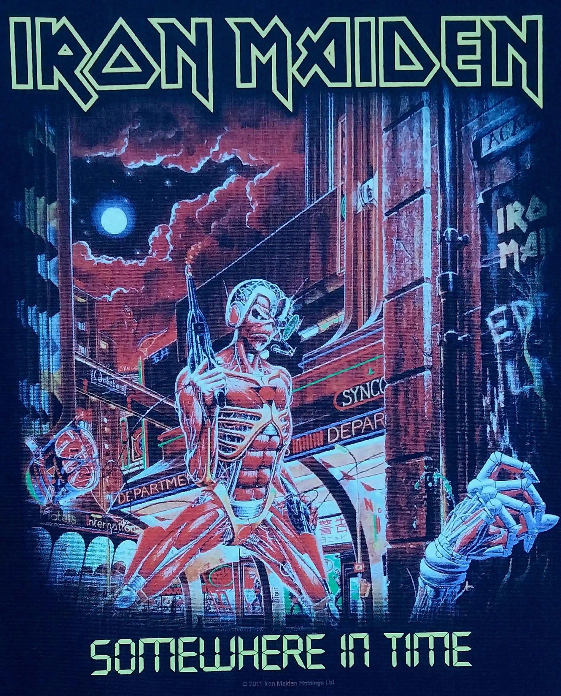 美品 ポスター付き IRON MAIDEN アイアン・メイデン / PIECE OF MIND