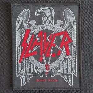 Slayer Embroidered Sew-On Patch - Official American Thrash Metal Band Logo