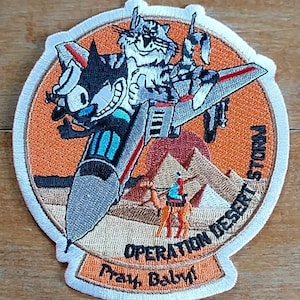 F-14 Tomcat Pray Baby! VF Fighter Squadron Collectors 5 Inch Patch