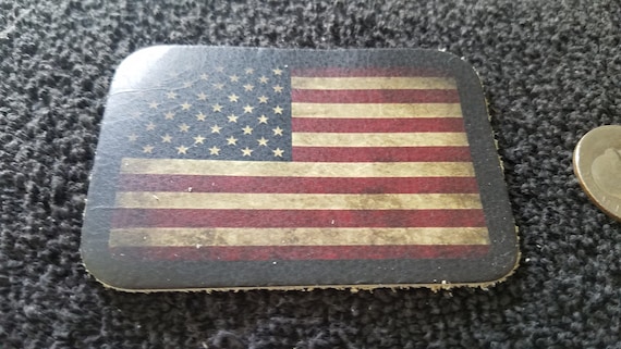 Flag United States America USA US Militaria Iron on Applique Patch Embroidered