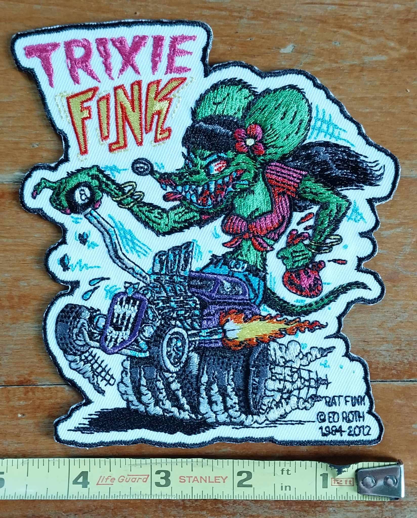 Fully Licensed Ed Roth Rat Fink Trixie Fink Hot Rod Biker