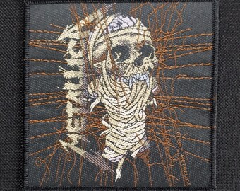 Álbum de banda con licencia de METALLICA ~ ONE ~ Arte de canción Parche de música de banda