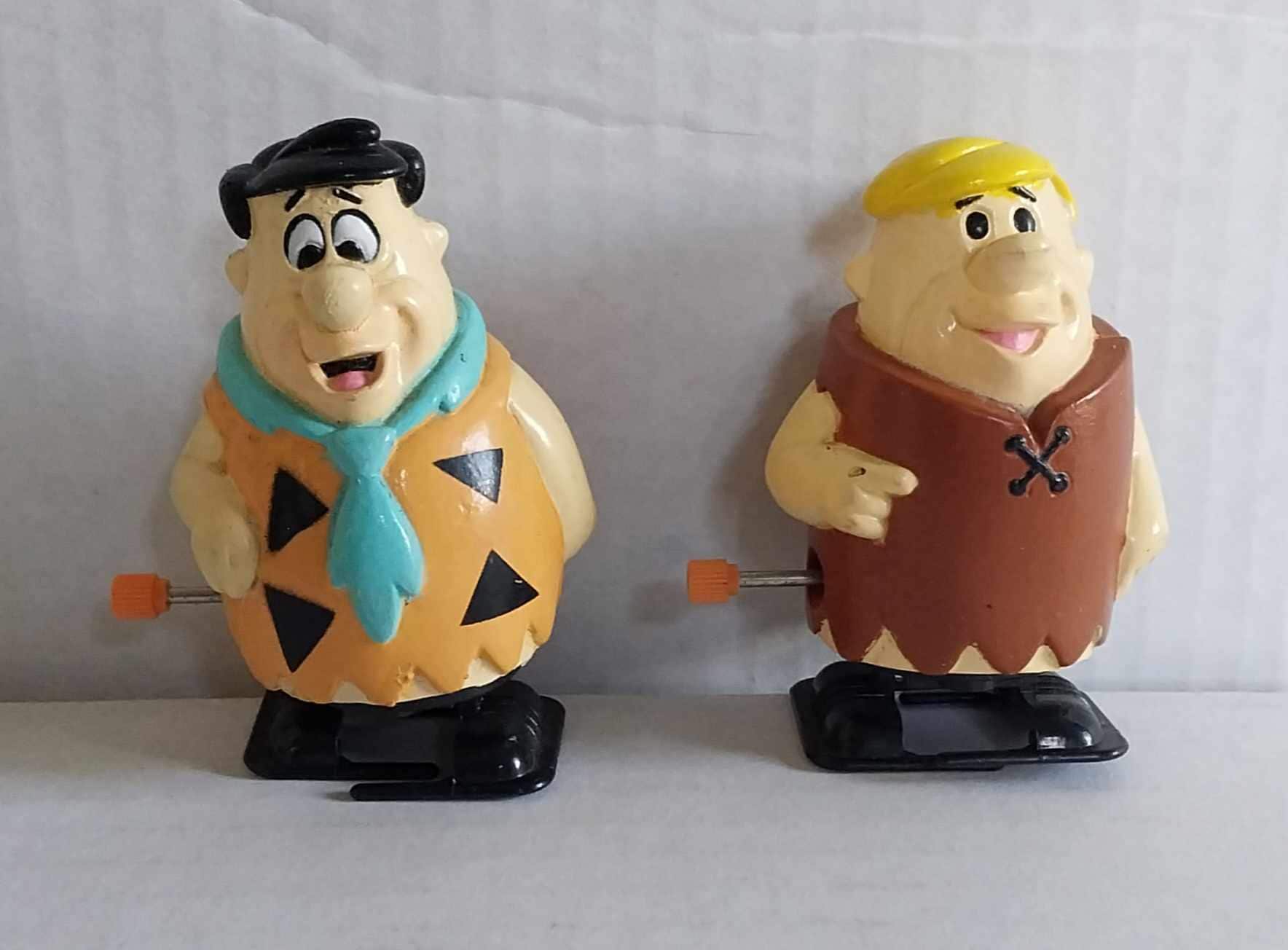 Vintage the Flintstones Barney Rubble and Fred Flintstone Vintage the Flintstones Barney Rubble and Fred Flintstone
