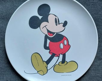 Vintage Mickey Mouse Walt Disney Production Collectors Plate