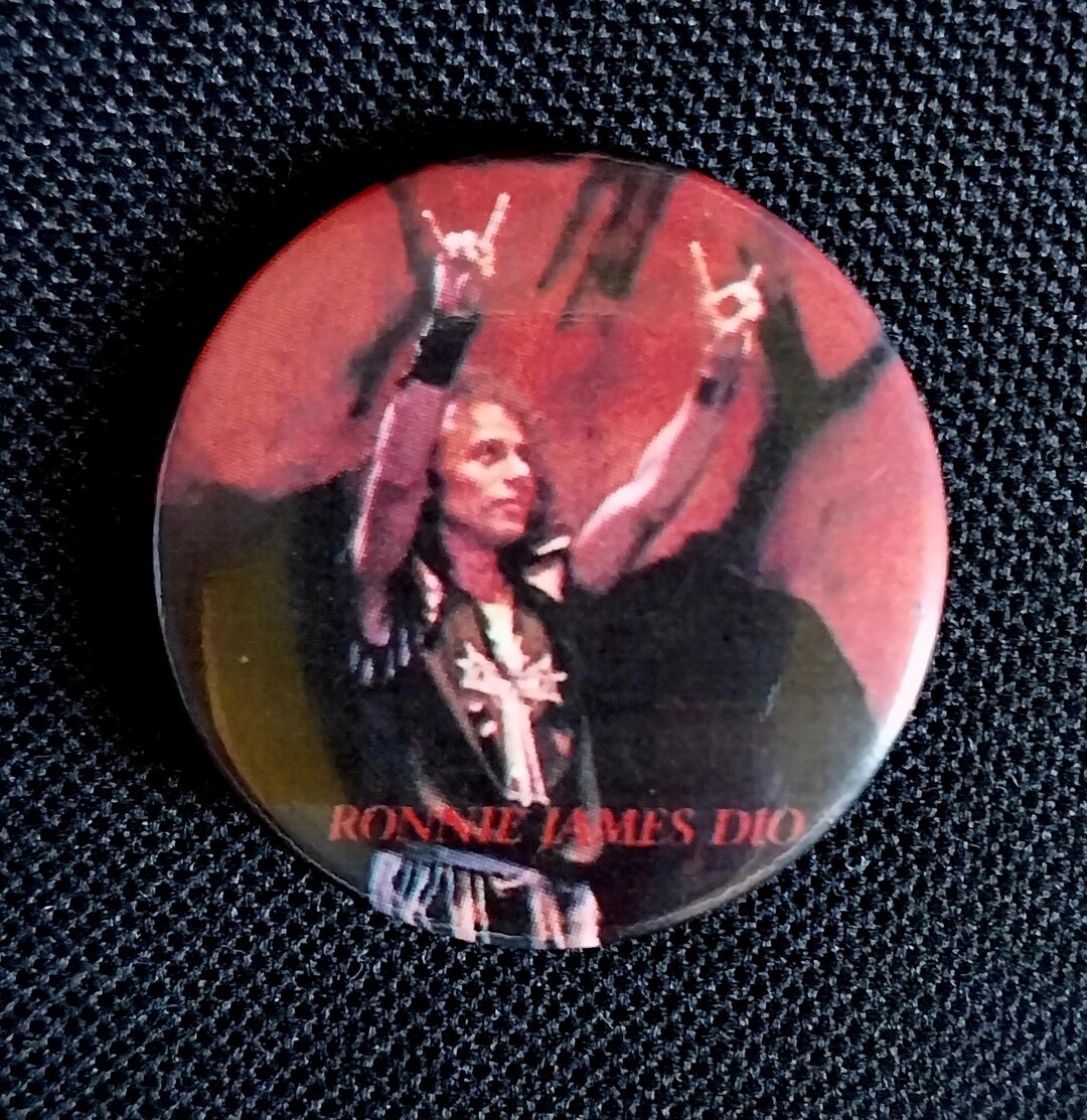True Vintage 1980's Original Ronnie James Dio 