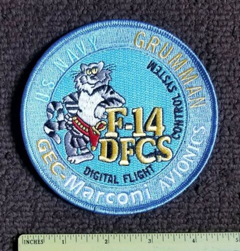 Navy Grumman Fighter pilot F-14 TomCat Military collectors Patch