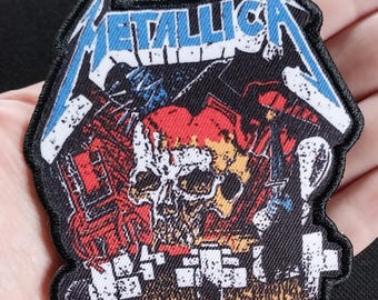 METALLICA - Master Of Puppets Green Cross Aufnäher Produktbild-Vorschau 8