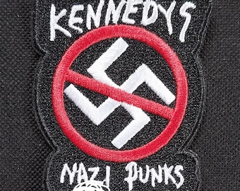 Licensed DEAD KENNEDYS N Punks F Off Iron On Battle Jacket Band Patch