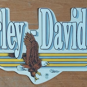 Harley Eagle Decal - Etsy