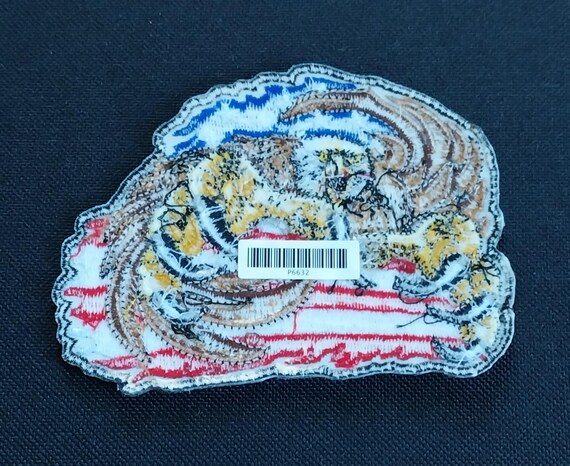 Toppa Con Bandiera In Ferro - Italia