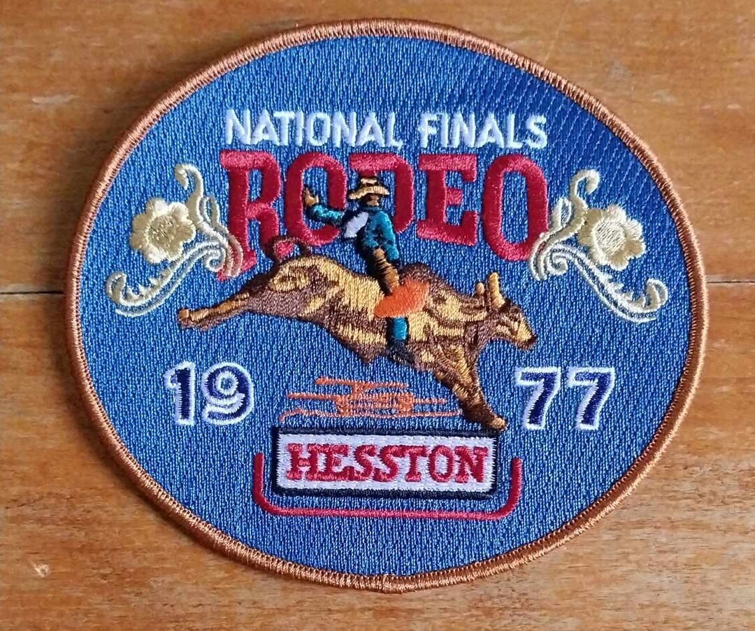 NFR HESSTON 1977 National Finals Rodeo Collectors Patch - Etsy
