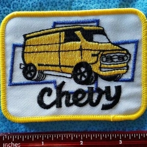 PATCH Vintage NOS New Old Stock Chevy Van Sew on