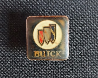 Vintage BUICK Logo Enamel Hat Jacket Vest Lapel Pin Badge Pinback