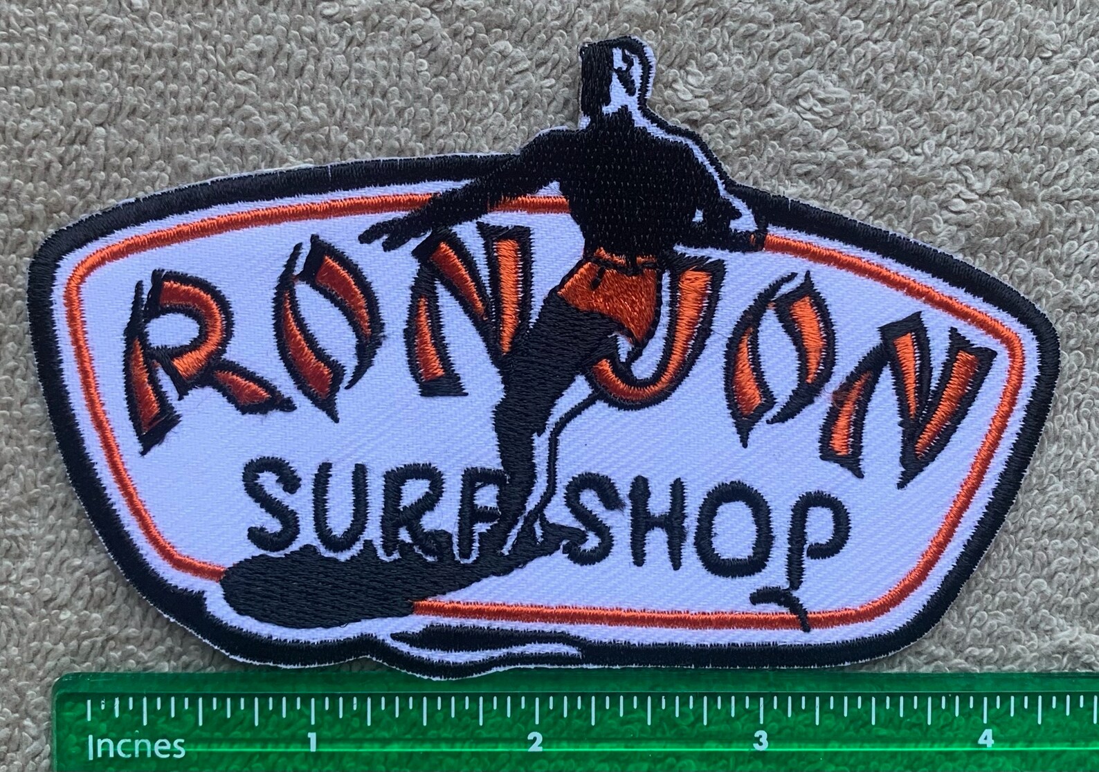Vintage Ron Jon Surf Shop Souvenir Surfer Collectors Patch Etsy