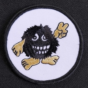 Vintage Style Old School MC Fuzzy Hippie Monster Outlaw Motorcycle Biker Patch - Embroidered Sew On