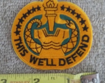 US Army DI DRILL SERGEANT Desert DCU badge cloth patch 