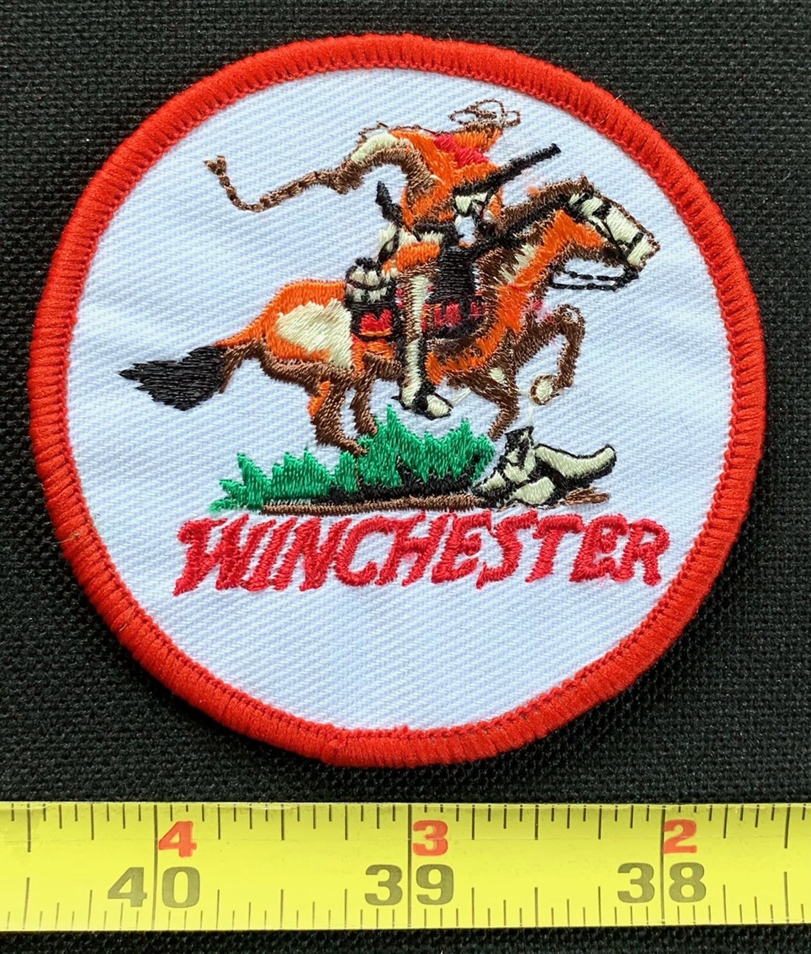 Vintage Winchester Collectible Sew on Patch Etsy