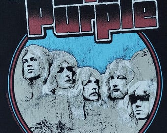 Licensed DEEP PURPLE ~ In Rock Woven Large Sew On Battle Jacket Back Patch