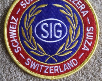 Hook and Loop Or Iron On Silver Black SIG Sauer 2A Patch Hook and Loop Or Iron On Silver Black SIG Sauer 2A Patch