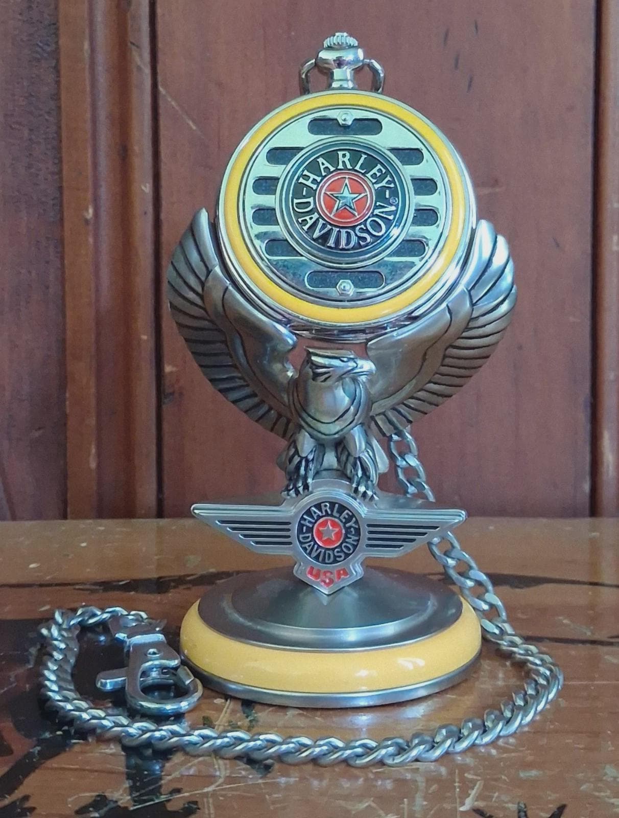 Harley Davidson Franklin Mint Pocket Watch - Etsy