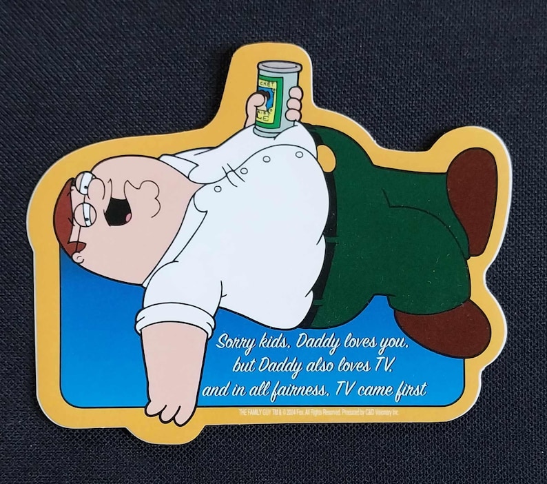 The Family Guy TV Show Movie Film Licensed Decal Sticker - Sorry Kids ...