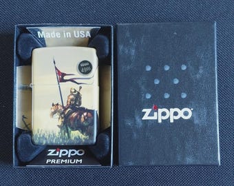 Midevil Double Sided Design Zippo Cigarette Lighter - Unfired NEW - 2022