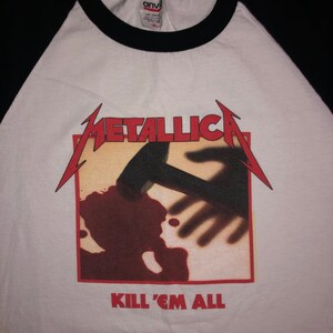 Vintage 90s Metallica Kill Em All 