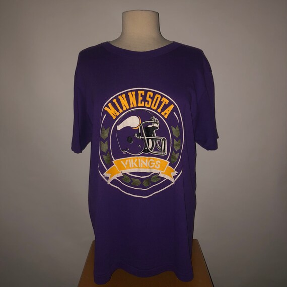Vintage 1980s Champion Brand Minnesota Vikings T … - image 4