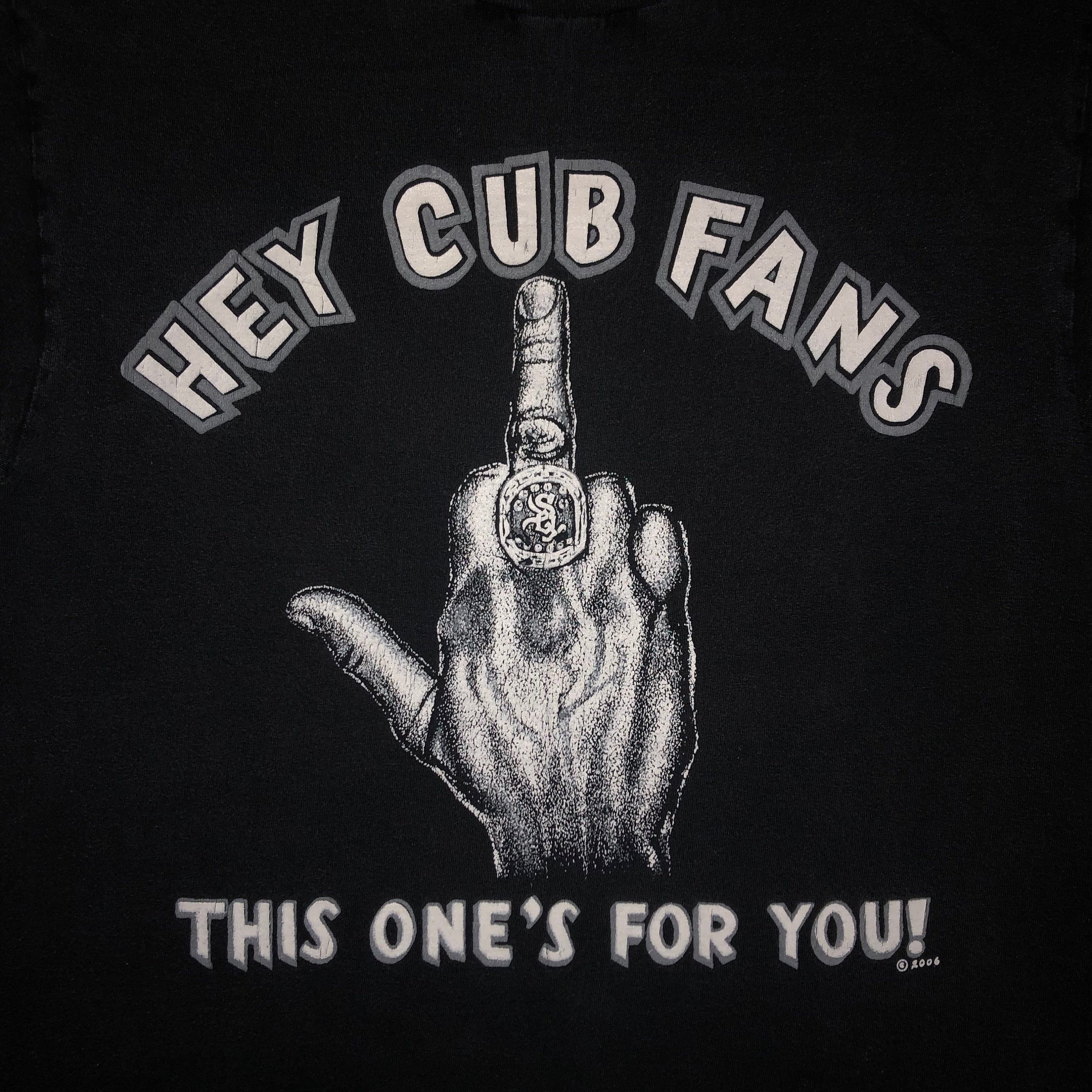 Vintage Rare Chicago White Sox T Shirt MEDIUM 2005 World Series