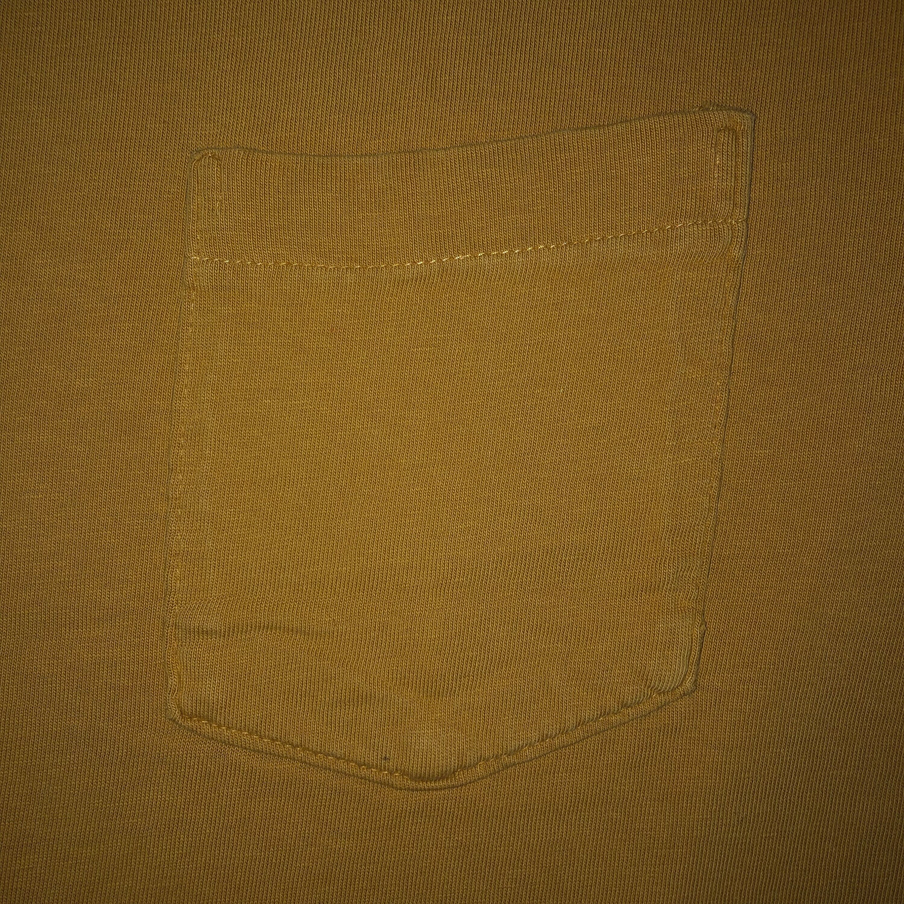 Vintage 90s the Gap Blank Pocket T Shirt MEDIUM - 1990s Mustard 