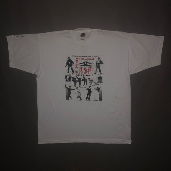 Vintage 90s St Louis Tap Dance Festival T Shirt X… - image 2