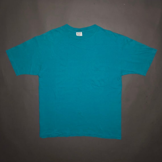 Vintage 90s The Gap Blank Pocket T Shirt LARGE - … - image 6