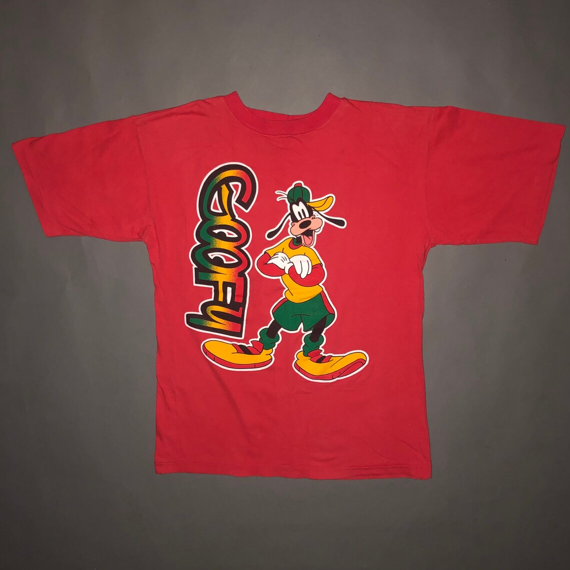 Vintage 90s Goofy Hip Hop T Shirt MEDIUM 1990s Rap Walt Disney - Etsy